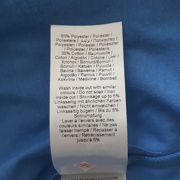 Fransa Basic Blue Tee /NWT - Picture 5 of 6